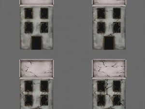 abandoned building 01 3D Model