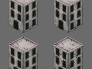 abandoned building 01 3D Model