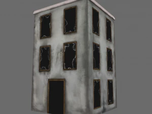 abandoned building 01 3D Model