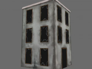 abandoned building 01 3D Model