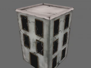 abandoned building 01 3D Model