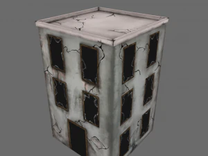 abandoned building 01 3D Model