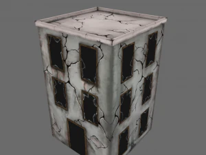 abandoned building 01 3D Model