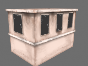 abandoned building 02 3D-Modell