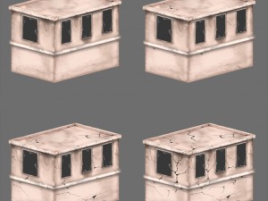 abandoned building 02 3D-Modell