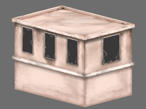 abandoned building 02 3D-Modell