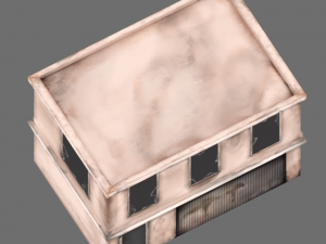 abandoned building 02 3D-Modell