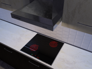 kitchen set 3D 모델