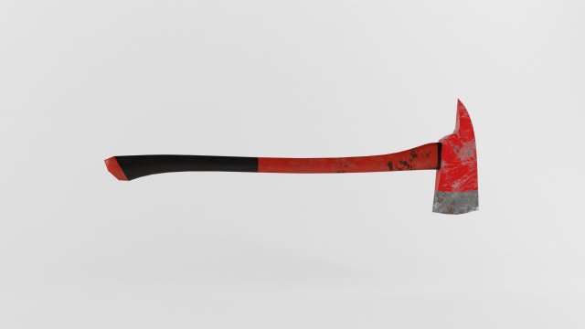 axe Modelo 3D .c4d .max .obj .3ds .fbx .stl .blend 