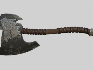 axe Modèle 3D