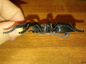Orb-weaver spider pendant pendant-brooch 3D Принт Модель