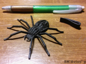 Orb-weaver spider pendant pendant-brooch 3D Принт Модель