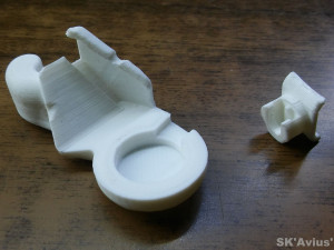 Volkswagen trunk latch repair kit 3D-Druckmodell