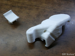 Volkswagen trunk latch repair kit 3D-Druckmodell