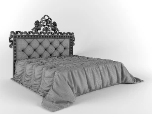 classic bed 3D Model