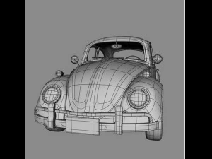 volkswagen beetle 3D Model