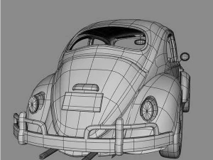 volkswagen beetle 3D Model
