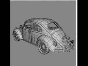 volkswagen beetle 3D Model
