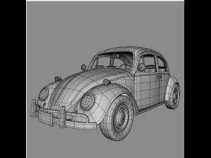 volkswagen beetle 3D Model