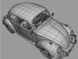 volkswagen beetle 3D Model