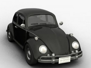 volkswagen beetle Modelo 3D