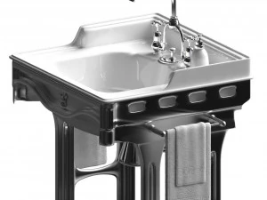 wash basin and pedestal classic 3D Model