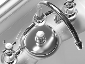 wash basin and pedestal classic Modelo 3D