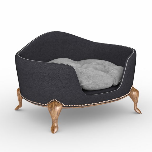 dog bed 3D Model .c4d .max .obj .3ds .fbx .stl .blend 