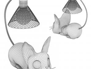 cat lamp 3D Model