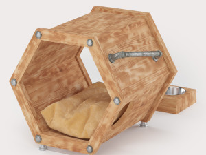 pet house industrial craft loft 3D Модель