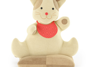 interior toy cat on a pillow 3D Модель