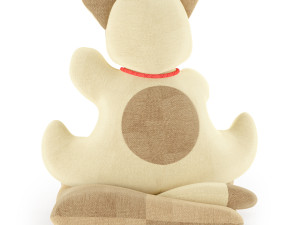 interior toy cat on a pillow 3D Модель