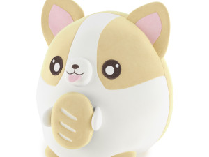 corgi toy 3D मॉडल