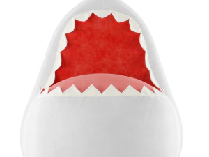ottoman shark 3D Model