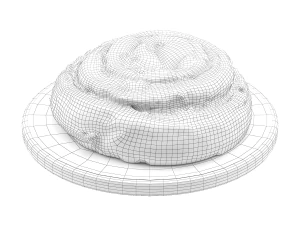 Bun Puff Snail 3D Model