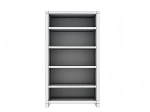 bookshelf1 vr ar game ready 3D Model