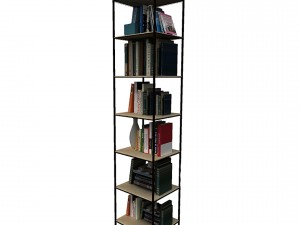 bookshelf 03 vr ar game ready 3D Model