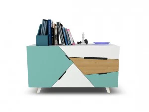 chest of drawer2 vr ar game ready 3D Model