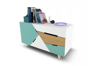 chest of drawer2 vr ar game ready 3D Model