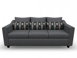 sofa01 vr ar game ready 3D Model