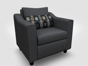 sofa01 vr ar game ready 3D मॉडल