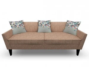 sofa02 vr ar game ready 3D Model