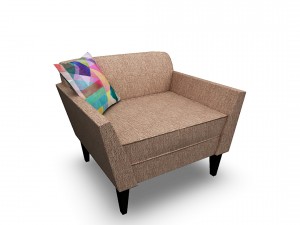 sofa02 vr ar game ready Modelo 3D
