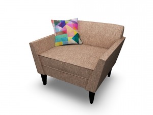 sofa02 vr ar game ready Modelo 3D