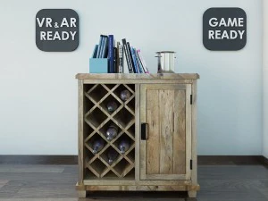 pacchetto pacchetto mobili 01 gioco vr ar pronto Modello 3D