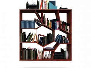 wallshelf 01 vr ar game ready Modelo 3D
