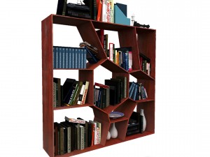 wallshelf 01 vr ar game ready Modelo 3D
