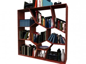 wallshelf 01 vr ar game ready Modelo 3D