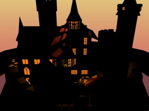 medieval castle 3D Model