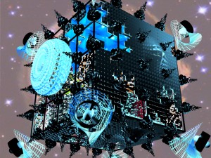 spacecraft borg 3D 模型